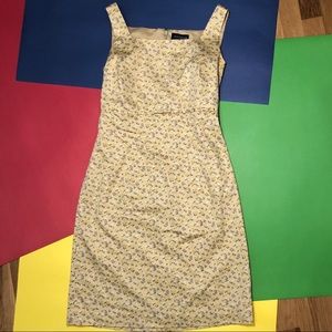 ANN TAYLOR VINTAGE MIDI SUNDRESS SIZE 4 SMALL/MED